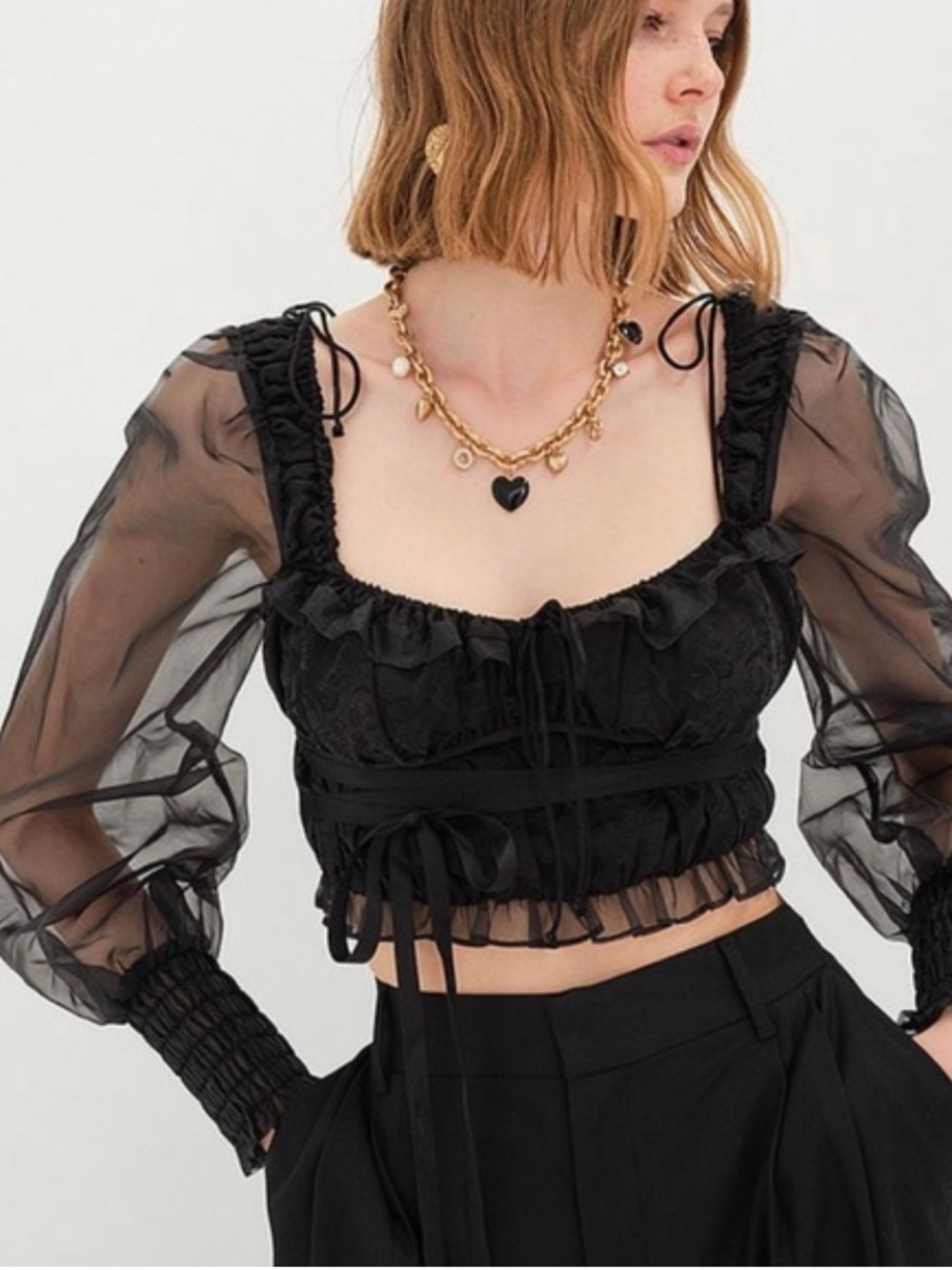 For love and lemons black Top